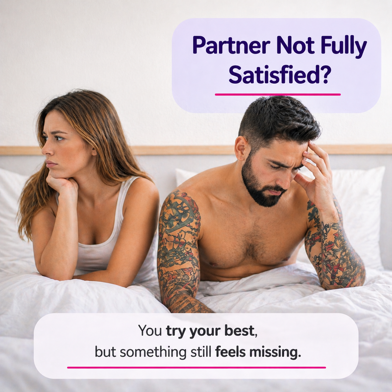Partner ko pura satisfaction nahi mil pa raha? Vo or demand krti h!