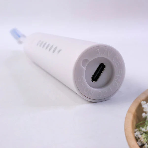 Rechargeable Electric Toothbrush White Color With 3 Extra head (1 Pc/ mix Color)
