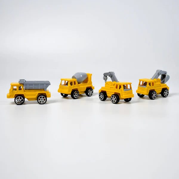 Mini Construction Truck Toys Construction Vehicles Alloy Truck Head, Toy For Boy Girl Toddler Gifts