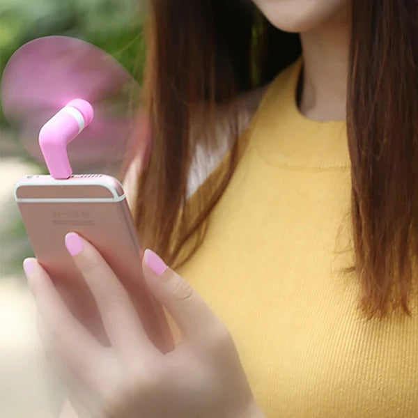 Mini USB Fan – Instant Cooling Handy Fan for Anytime Use (Micro Port)