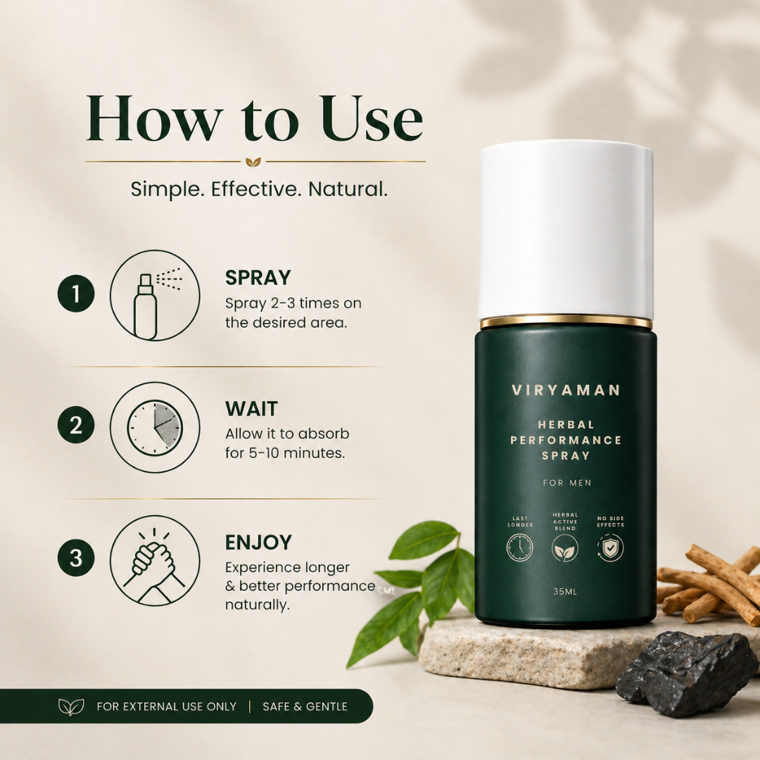 VIRYAMAN HERBAL PERFORMANCE SPRAY