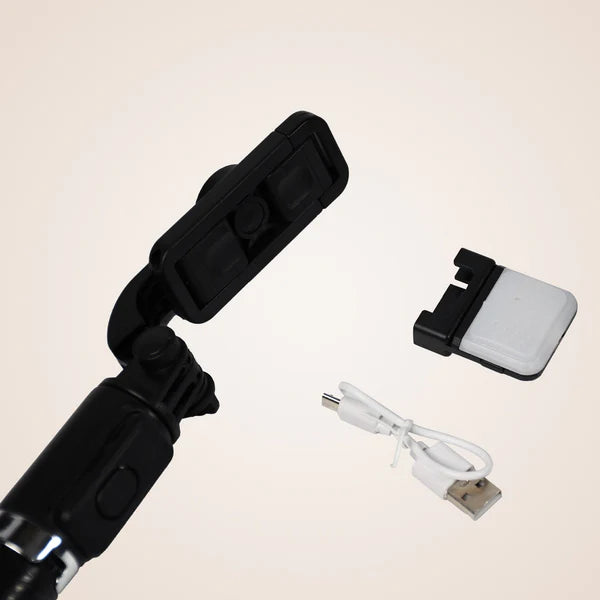 Bluetooth Selfie Stick, Portable Phone Tripod Stand for Mobile