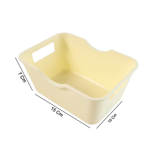 Multi-Purpose Storage Basket Organizer (15 x 10.5 cm, 4 Pc)