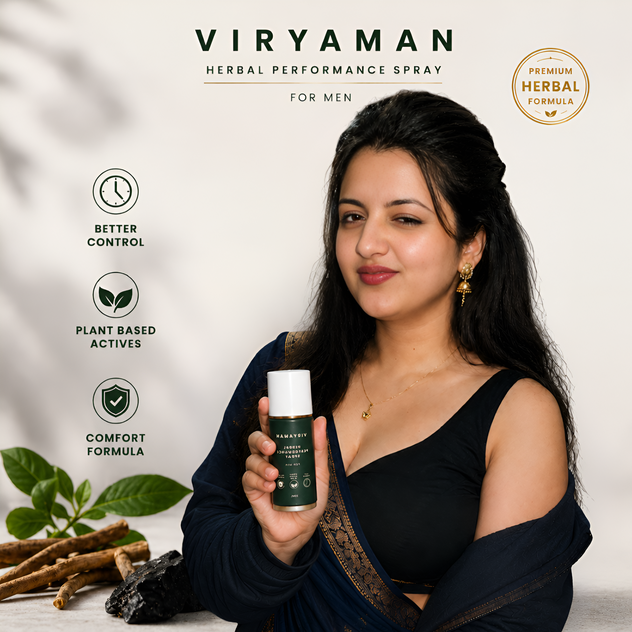 VIRYAMAN HERBAL PERFORMANCE SPRAY