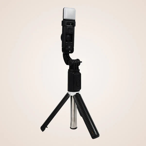 Bluetooth Selfie Stick, Portable Phone Tripod Stand for Mobile